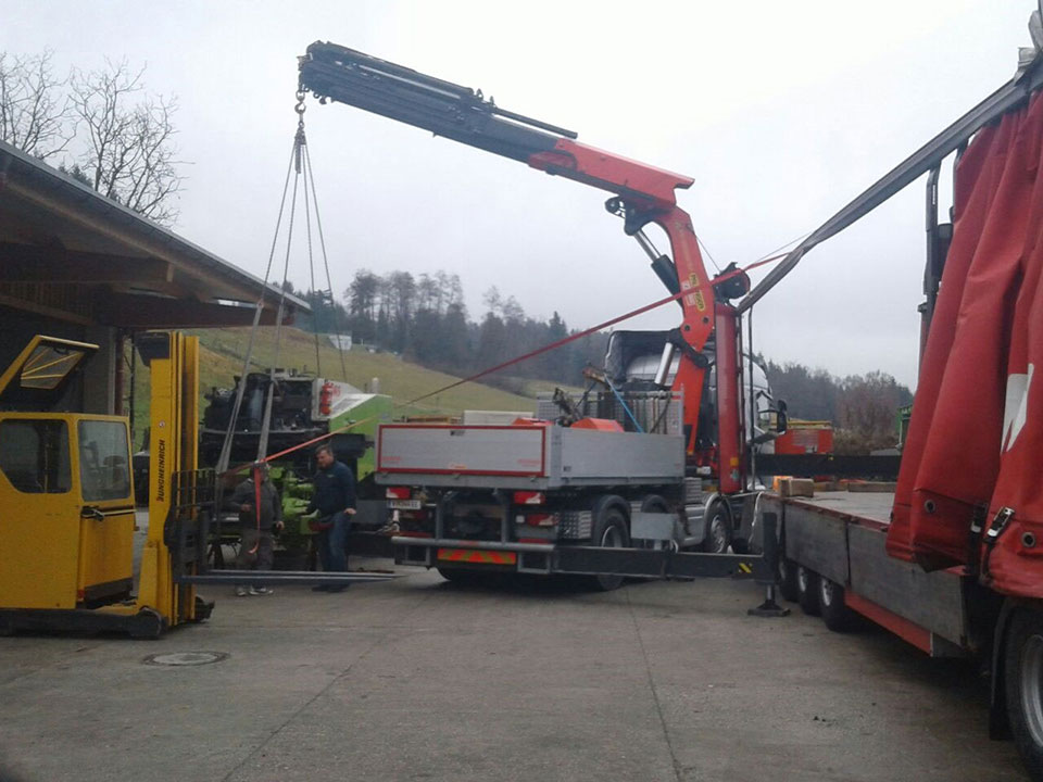Petschar Transporte Fahrzeug